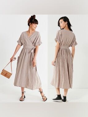 Urban Outfitters | Dresses | Uo Siren Strappy Back Midi Dress | Poshmark